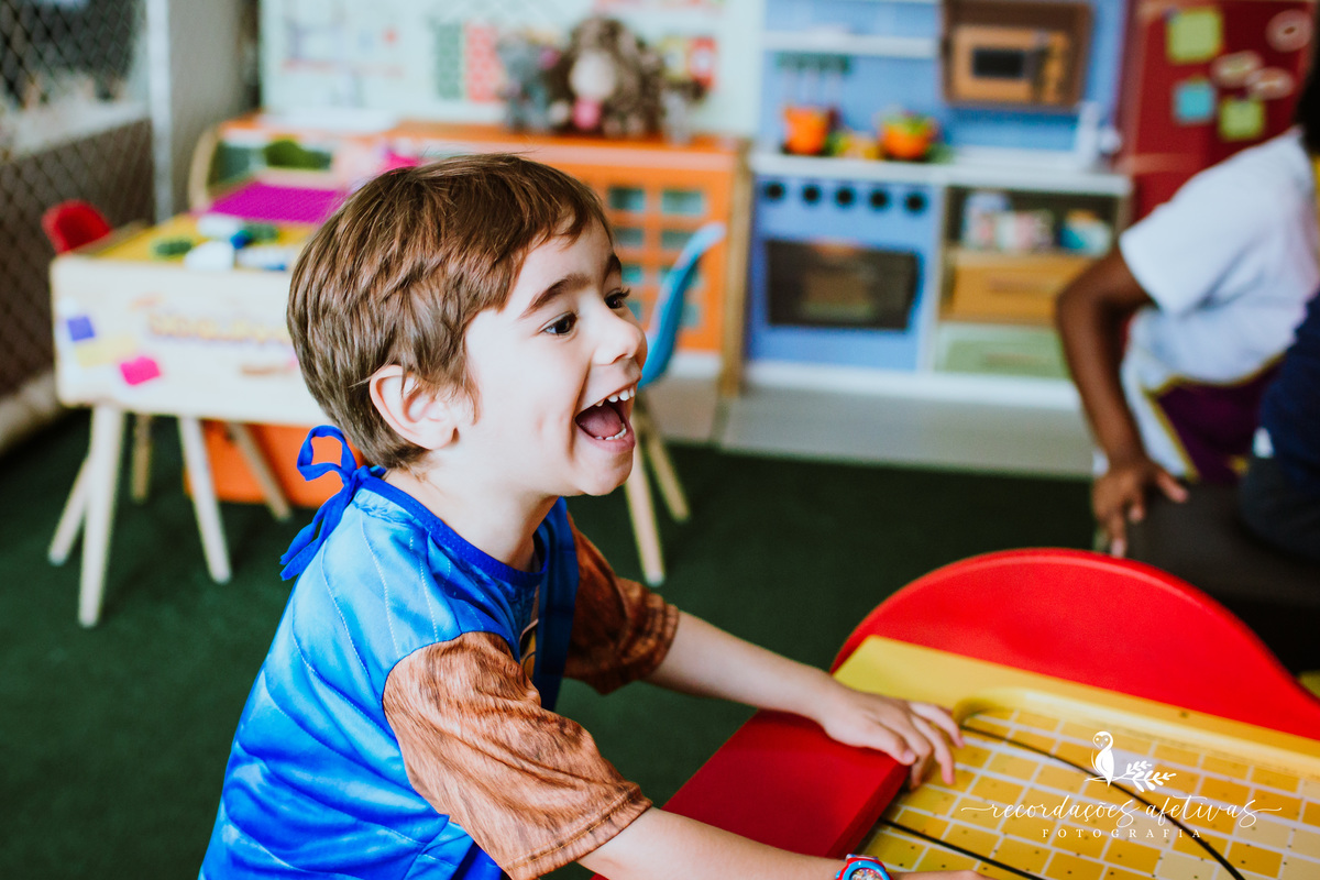 Aniversário Infantil com Tema Patrulha Canina realizado no Buffet Viva São Roque