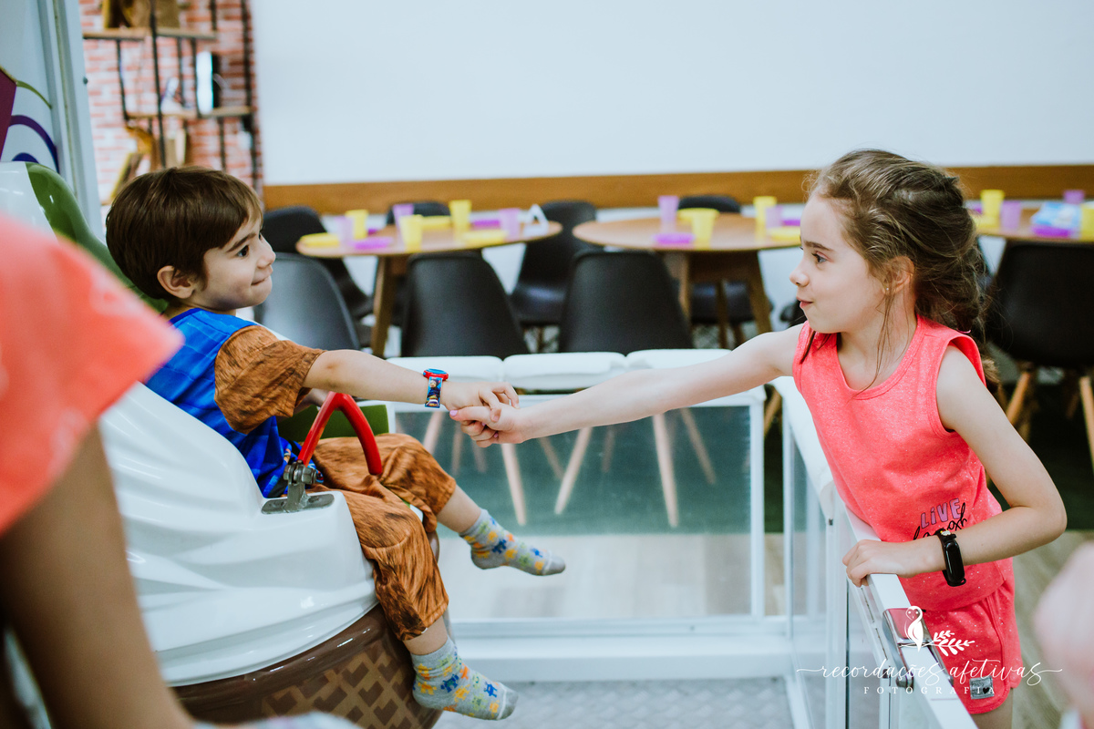 Aniversário Infantil com Tema Patrulha Canina realizado no Buffet Viva São Roque