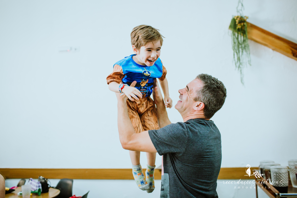 Aniversário Infantil com Tema Patrulha Canina realizado no Buffet Viva São Roque