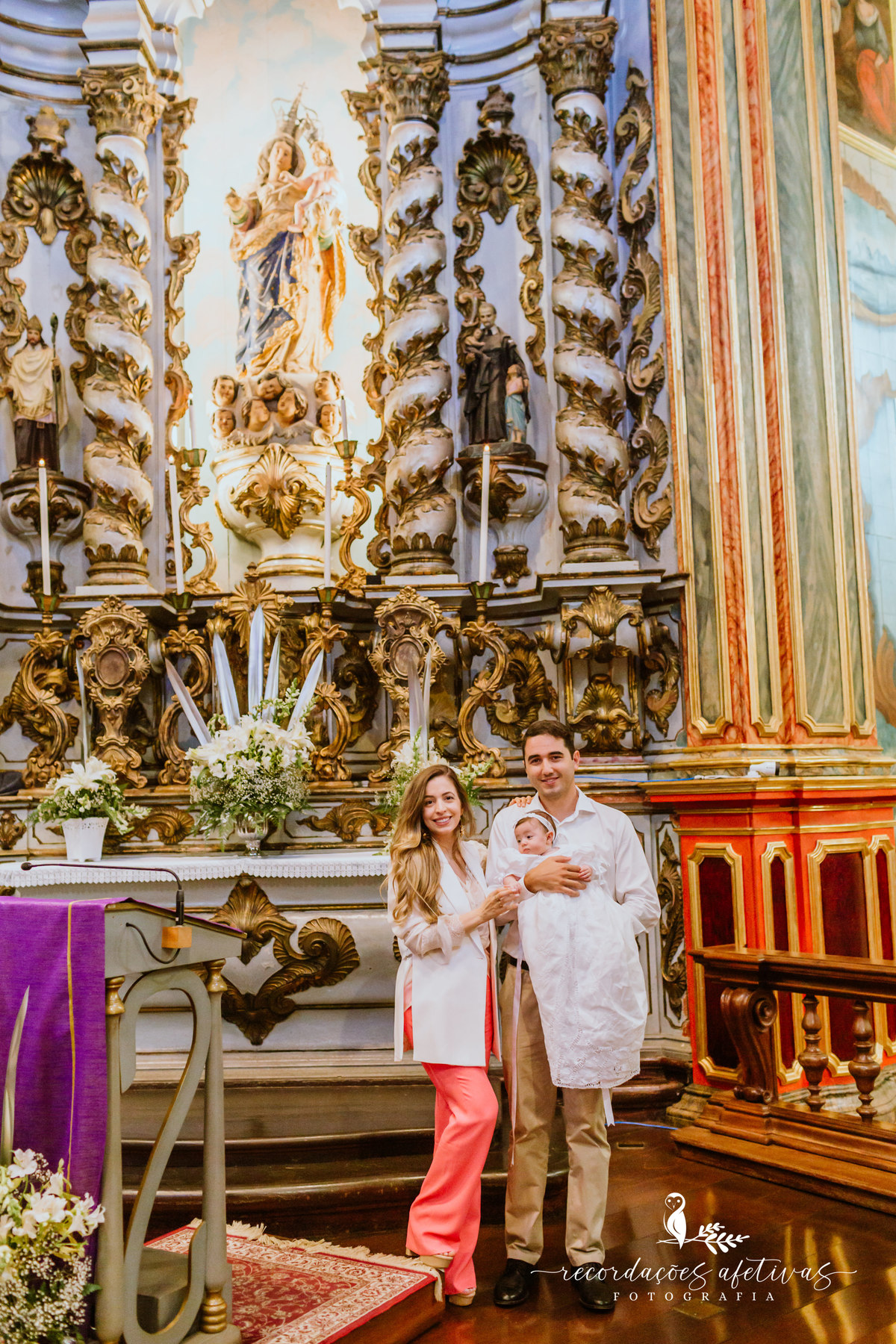 Batizado Igreja Nossa Senhora da Candelária em Itu, SP