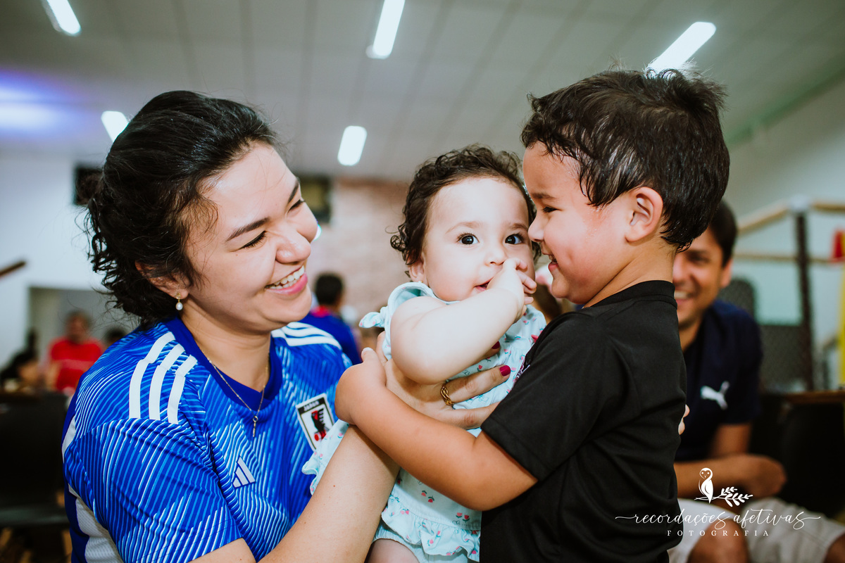 Aniversário Infantil com Tema Corinthians, realizado no Buffet Viva São Roque - SP