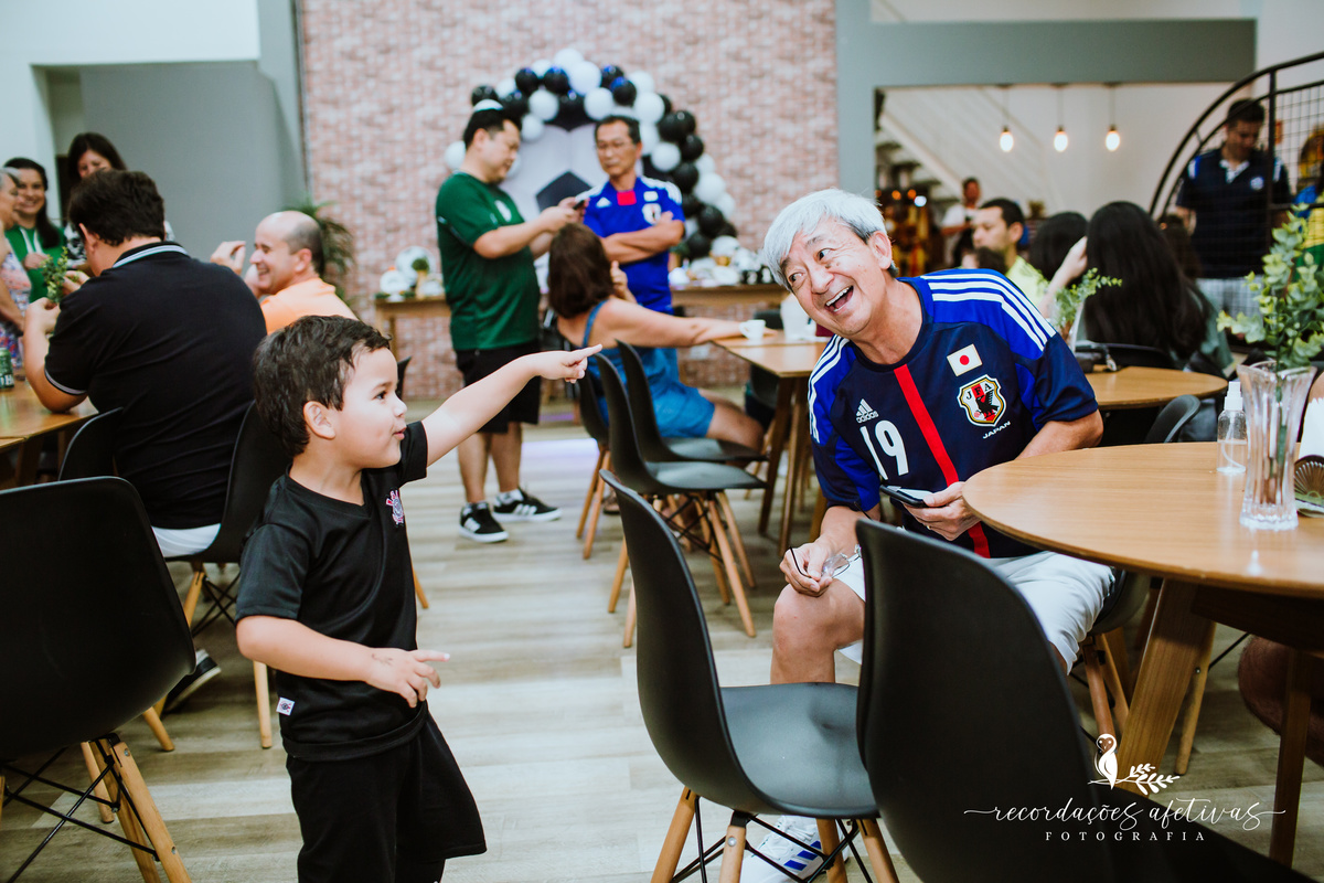 Aniversário Infantil com Tema Corinthians, realizado no Buffet Viva São Roque - SP