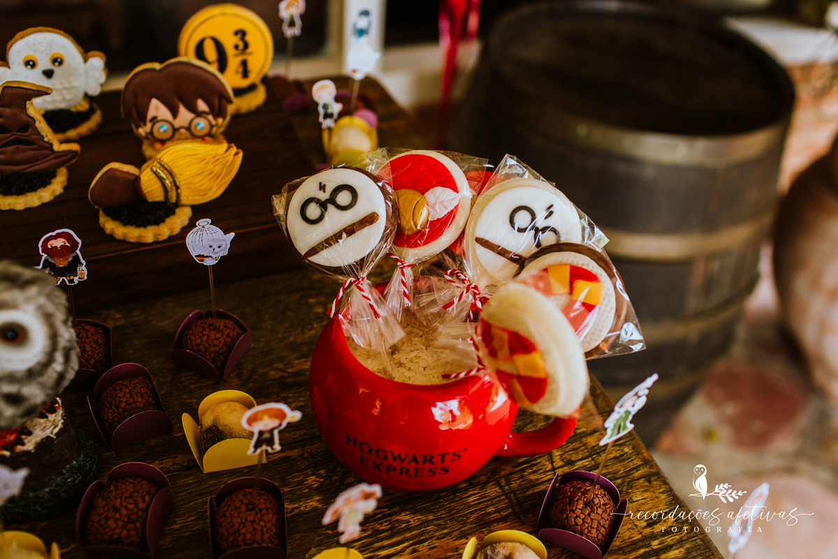 Aniversário Infantil com Tema Harry Potter realizado em Mairinque - SP