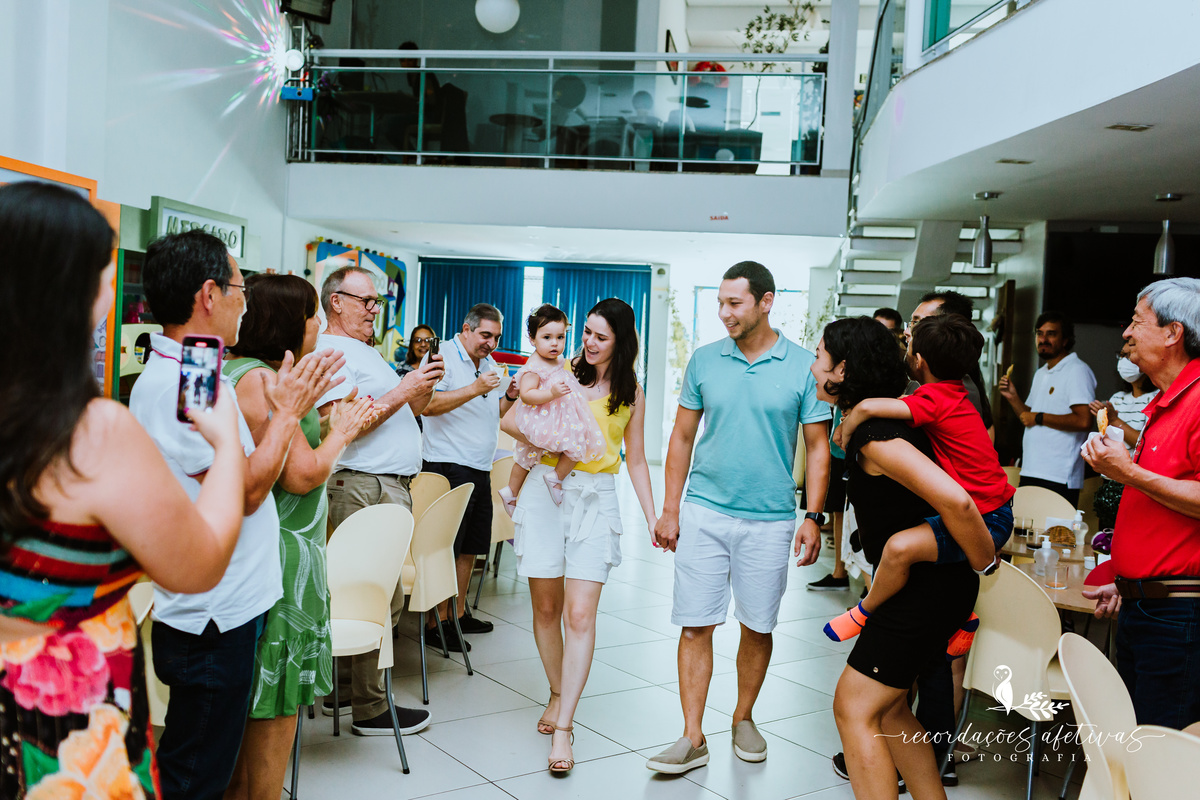 Aniversário de 1 Aninho com Tema Jardim Encantado realizado no Buffet Espaço Auê, em Santana, SP