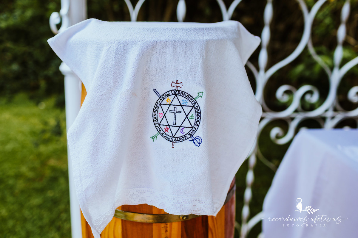 Batizado na Umbanda, realizado no Patrimonio do Carmo, em São Roque - SP