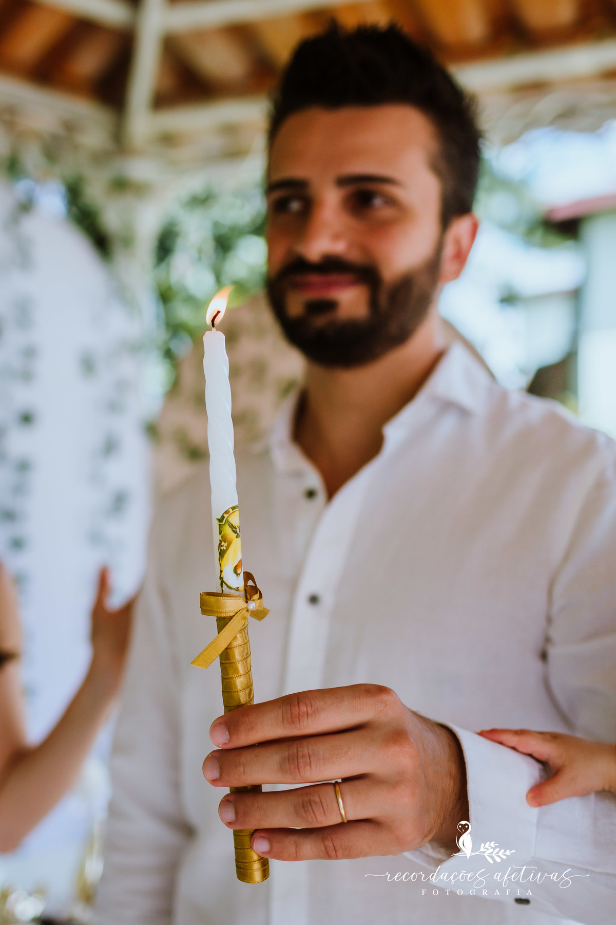 Batizado na Umbanda, realizado no Patrimonio do Carmo, em São Roque - SP