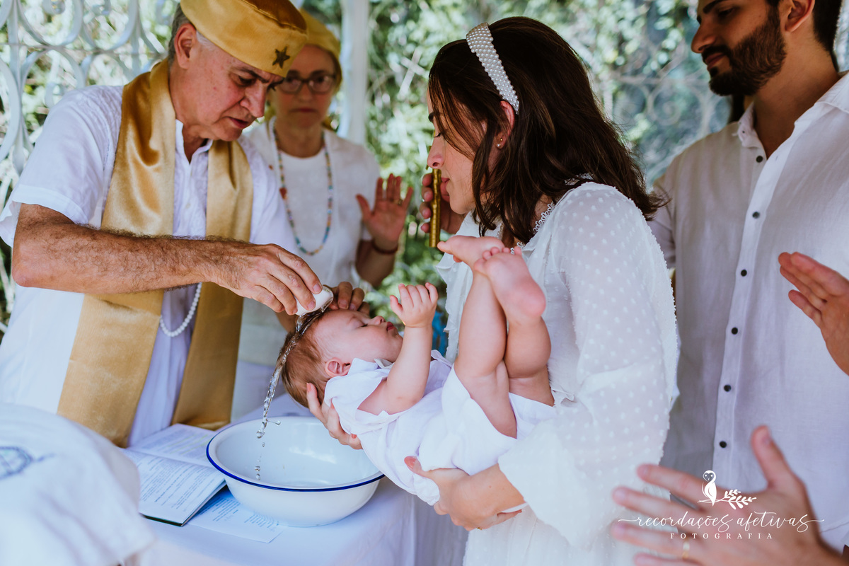 Batizado na Umbanda, realizado no Patrimonio do Carmo, em São Roque - SP