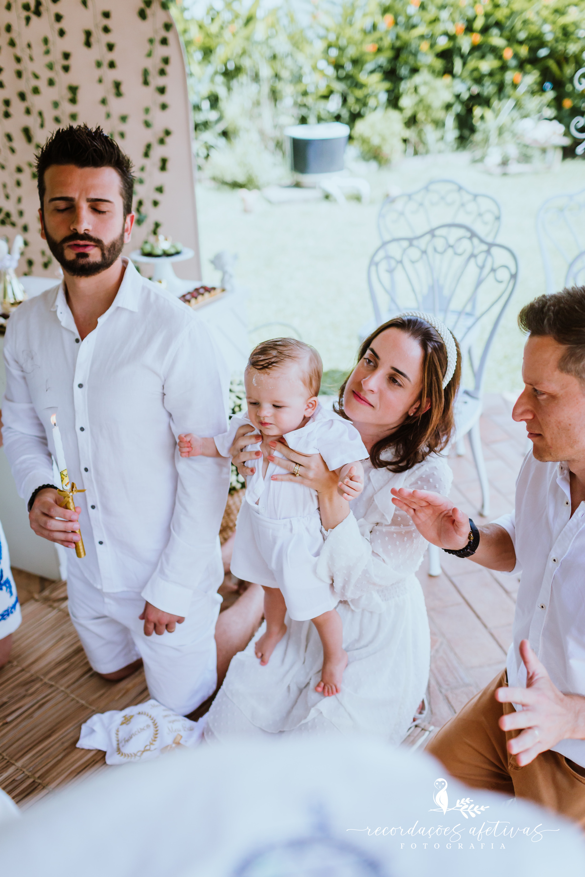 Batizado na Umbanda, realizado no Patrimonio do Carmo, em São Roque - SP