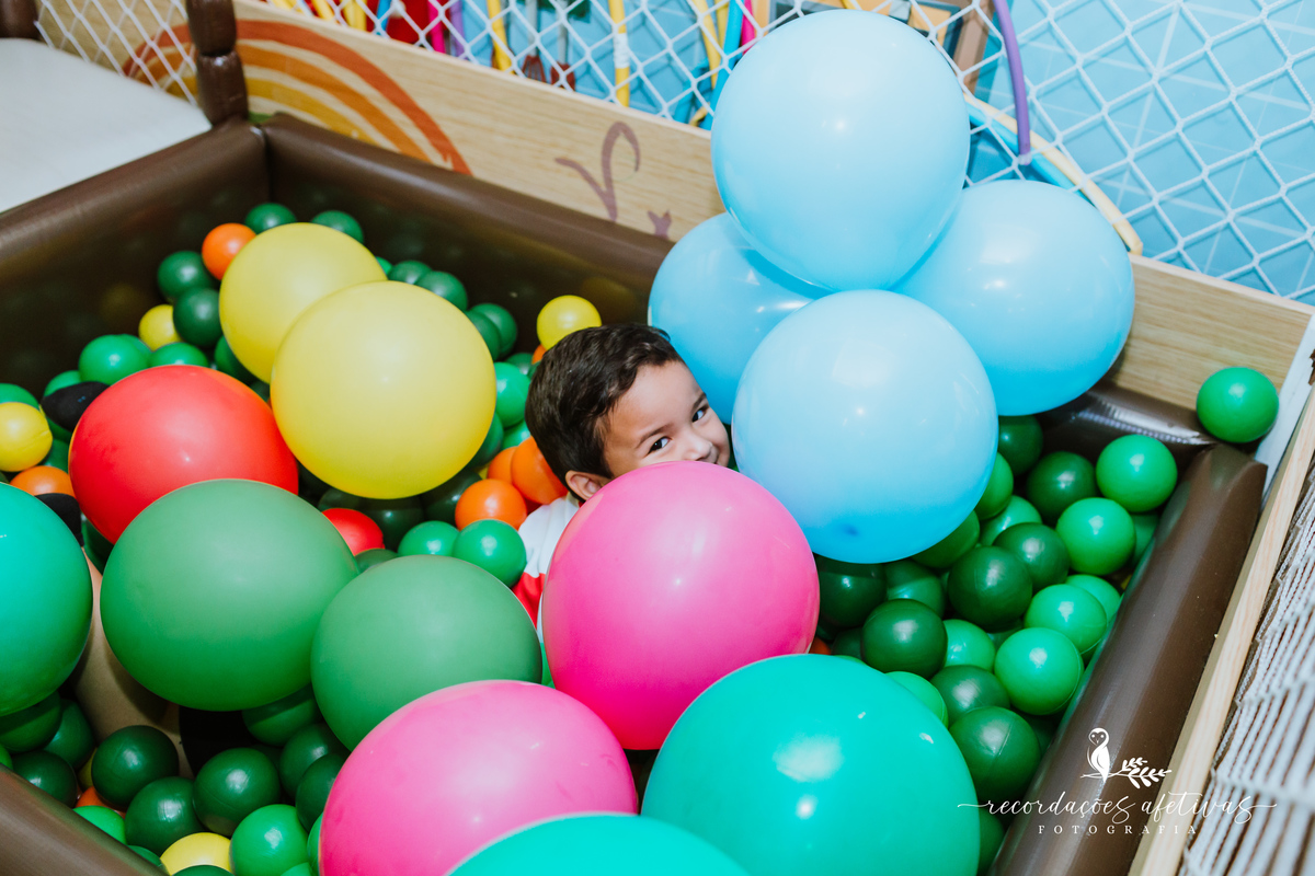 Aniversário Infantil com Tema Power Rangers realizado no Buffet Viva São Roque