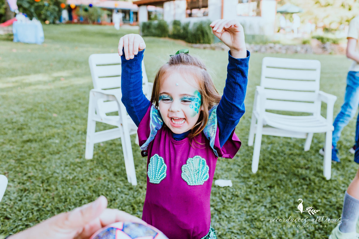Aniversário Infantil com Tema Fundo do Mar realizado em Mairinque - SP