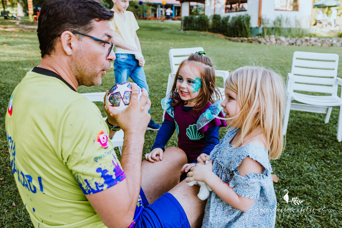 Aniversário Infantil com Tema Fundo do Mar realizado em Mairinque - SP