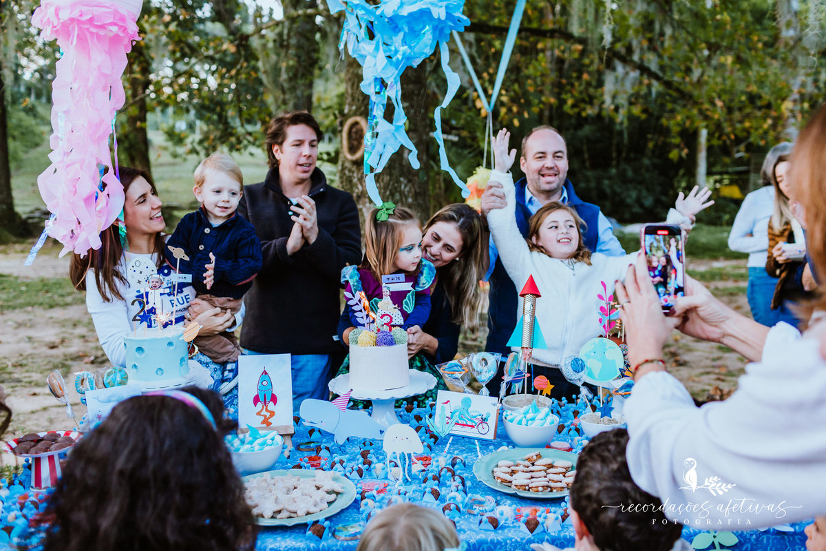 Aniversário Infantil com Tema Fundo do Mar realizado em Mairinque - SP