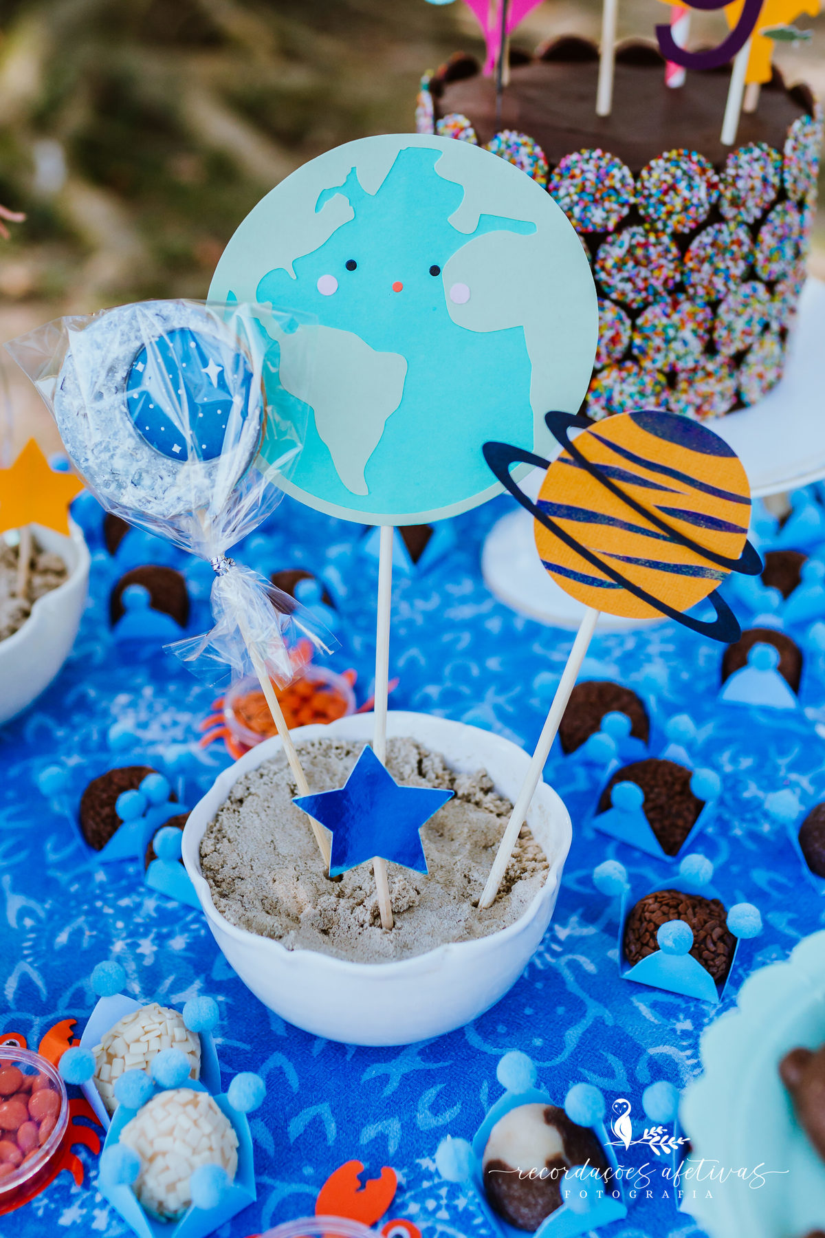 Aniversário Infantil com Tema Fundo do Mar realizado em Mairinque - SP