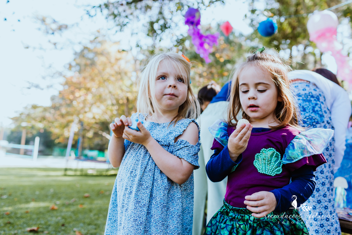Aniversário Infantil com Tema Fundo do Mar realizado em Mairinque - SP