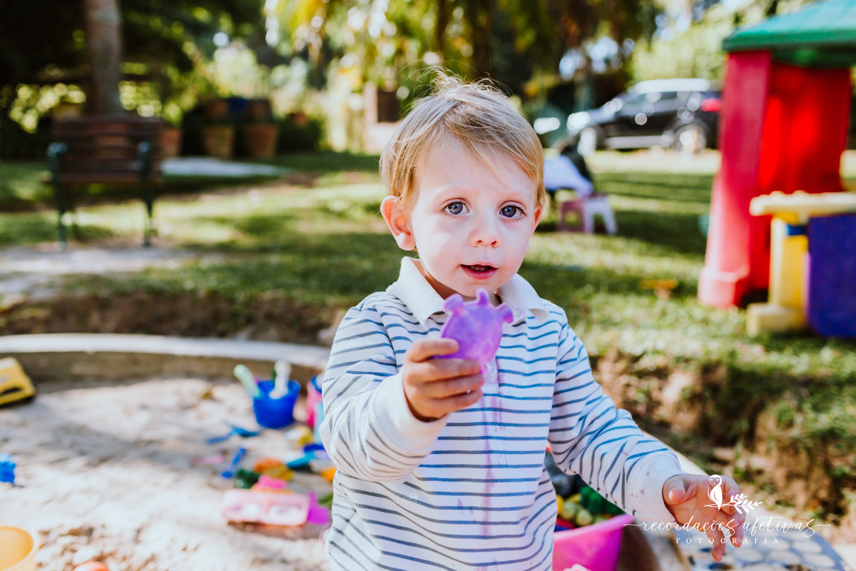 Aniversário Infantil com Tema Fundo do Mar realizado em Mairinque - SP