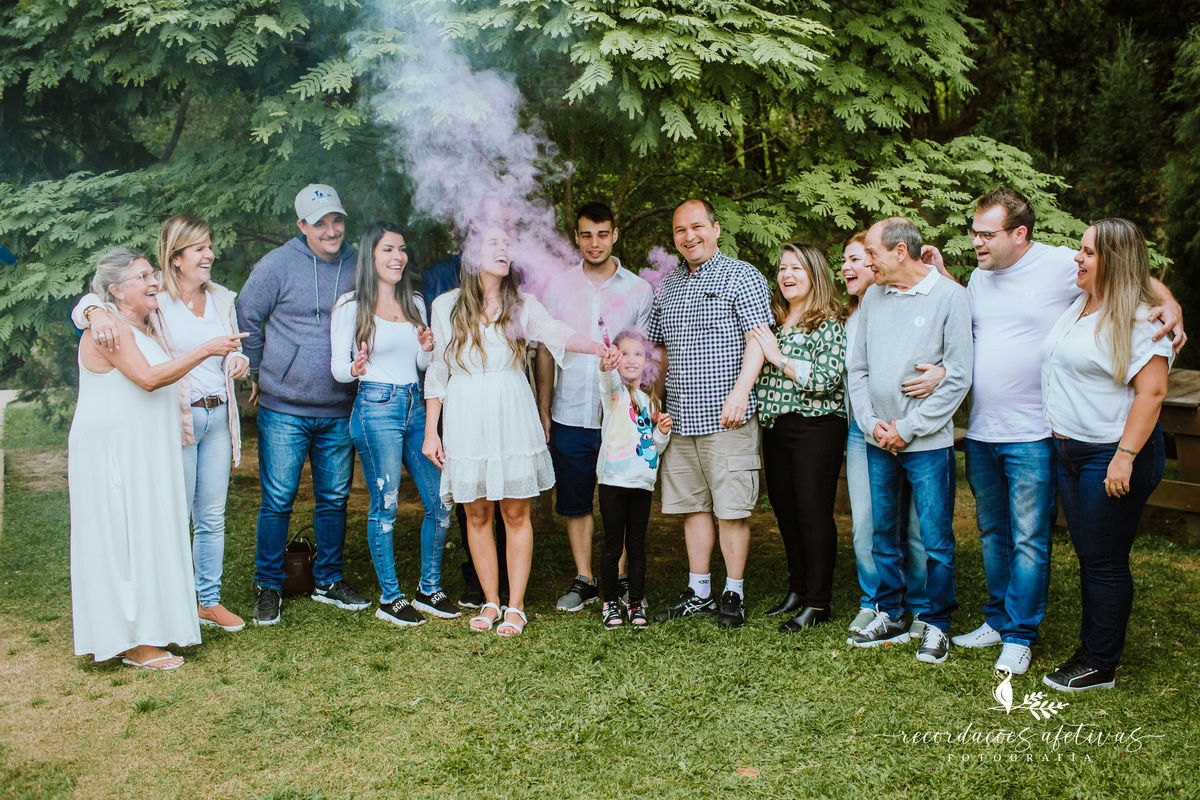 Ensaio Revelação Realizado no Restaurante Quinta do Olivardo em São Roque - SP