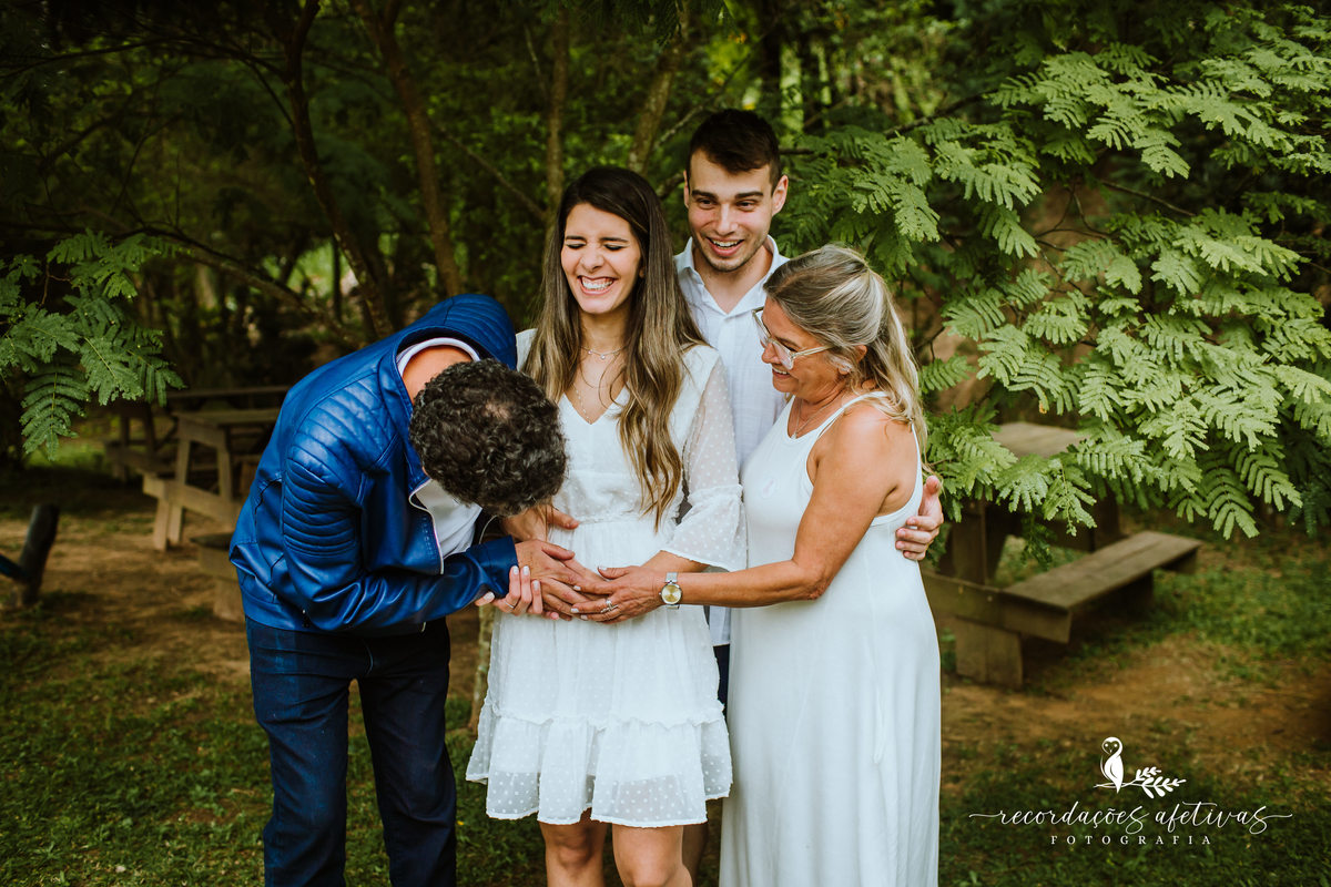 Ensaio Revelação Realizado no Restaurante Quinta do Olivardo em São Roque - SP