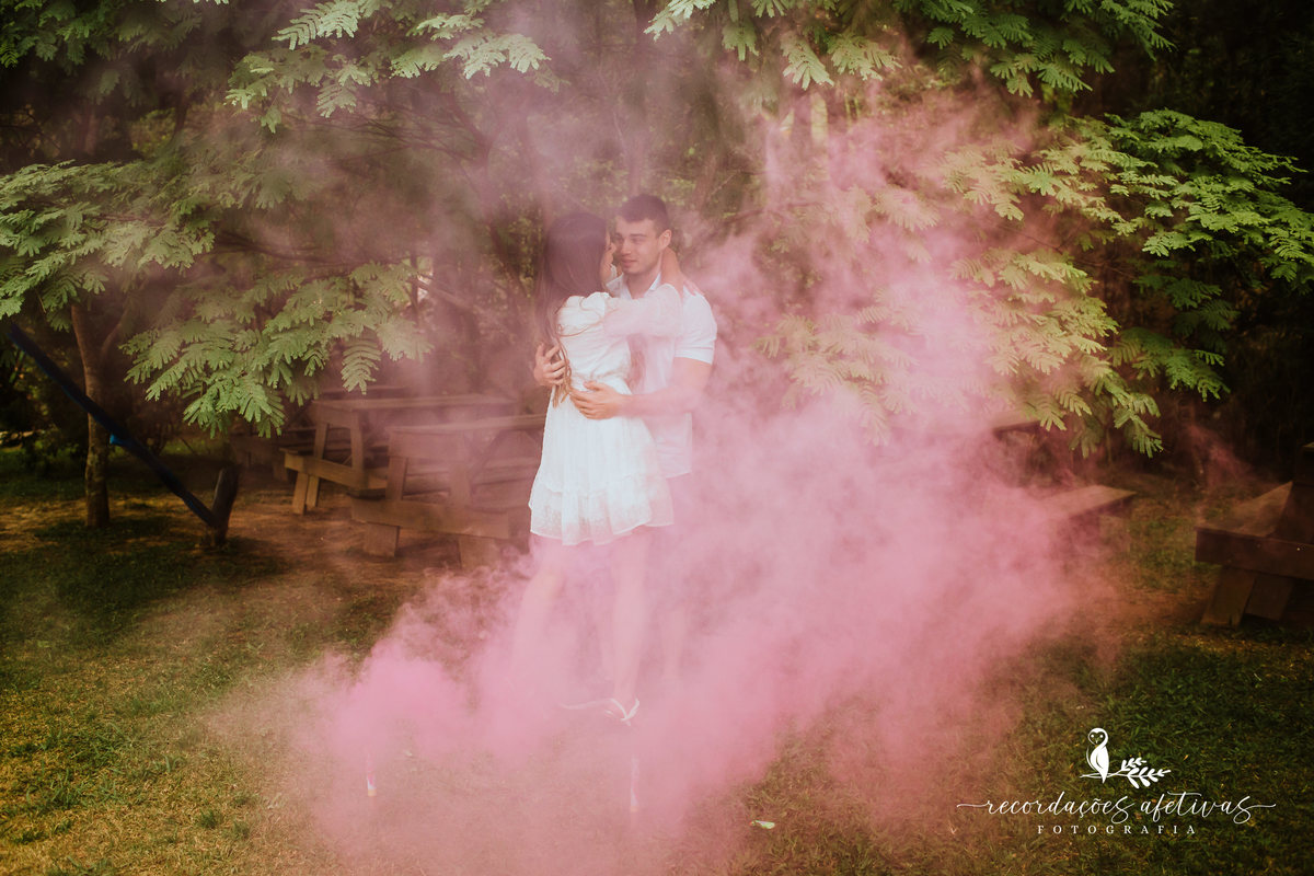 Ensaio Revelação Realizado no Restaurante Quinta do Olivardo em São Roque - SP