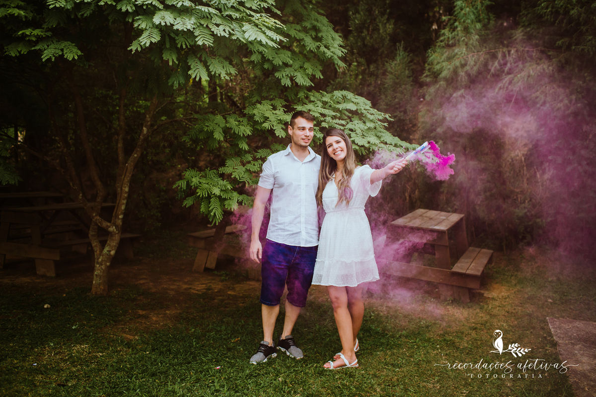 Ensaio Revelação Realizado no Restaurante Quinta do Olivardo em São Roque - SP