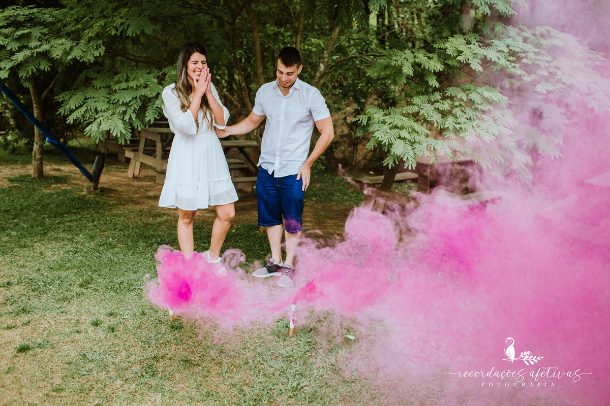 Ensaio Revelação Realizado no Restaurante Quinta do Olivardo em São Roque - SP
