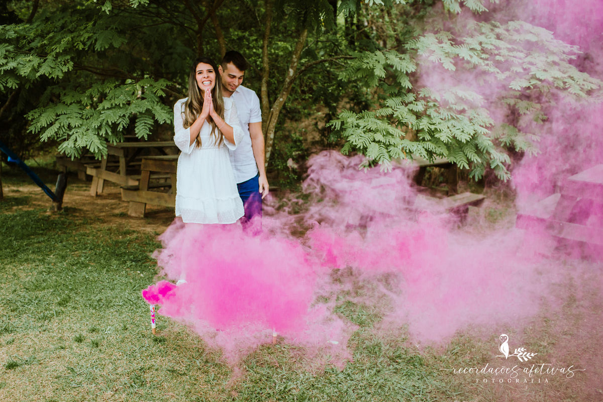 Ensaio Revelação Realizado no Restaurante Quinta do Olivardo em São Roque - SP