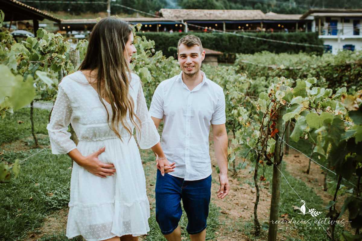 Ensaio Revelação Realizado no Restaurante Quinta do Olivardo em São Roque - SP