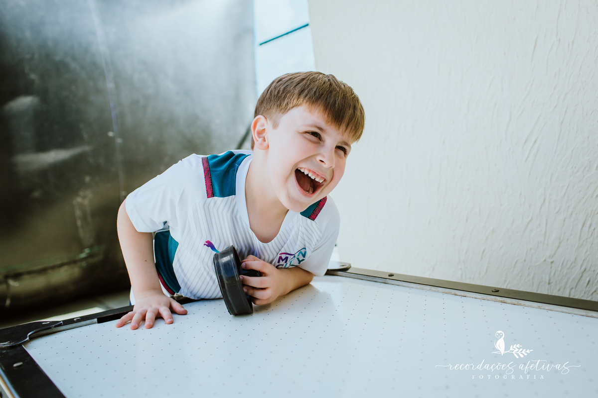 Aniversário de Menino com Tema Champion League realizado na Afresp em Osasco - SP