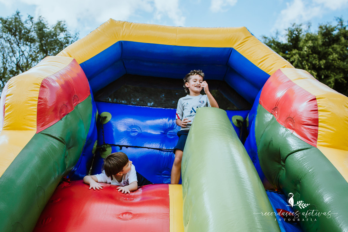 Aniversário de Menino com Tema Champion League realizado na Afresp em Osasco - SP