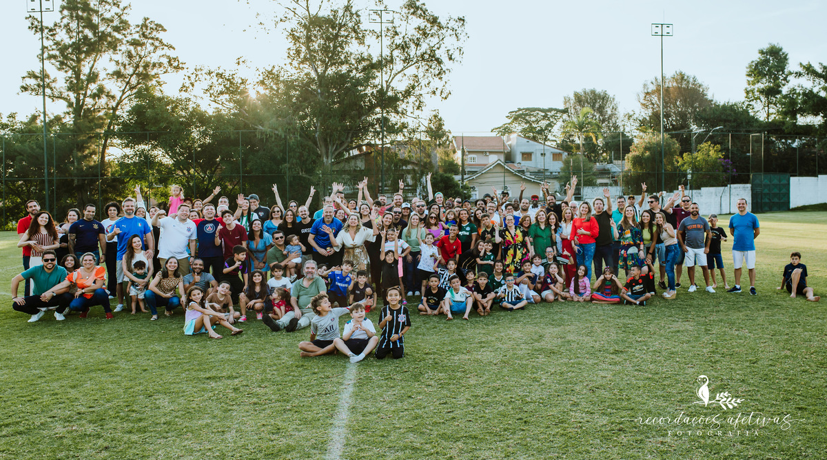 Aniversário de Menino com Tema Champion League realizado na Afresp em Osasco - SP