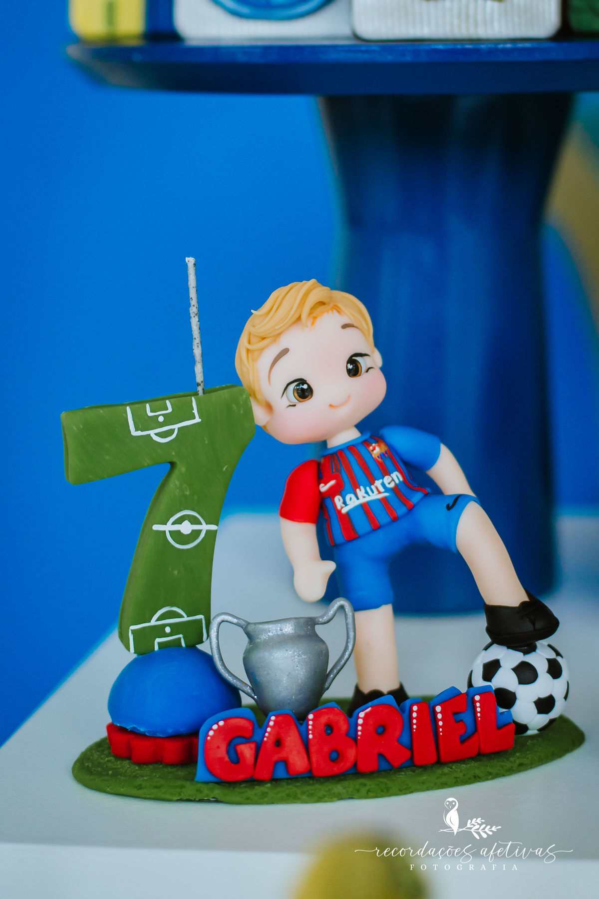 Aniversário de Menino com Tema Champion League realizado na Afresp em Osasco - SP