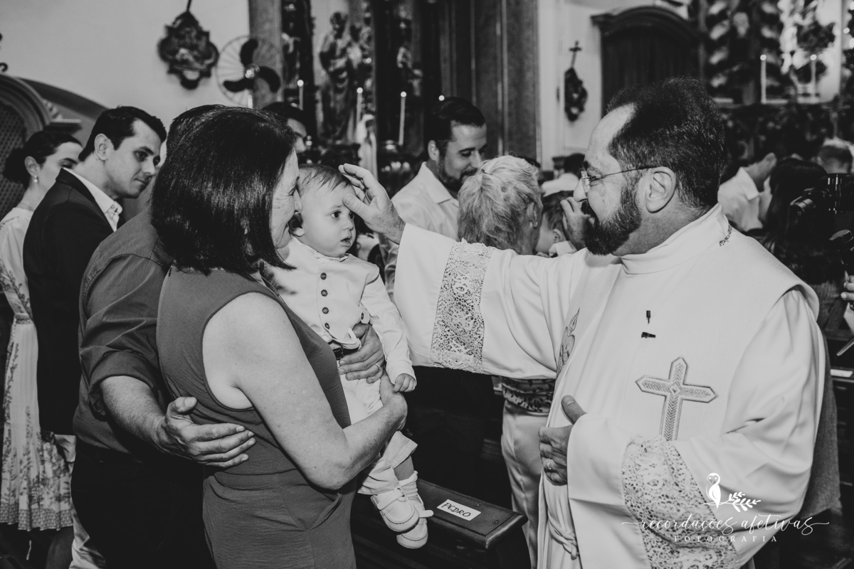 Batizado realizado na Igreja Nossa Senhora da Candelária em Itu - SP