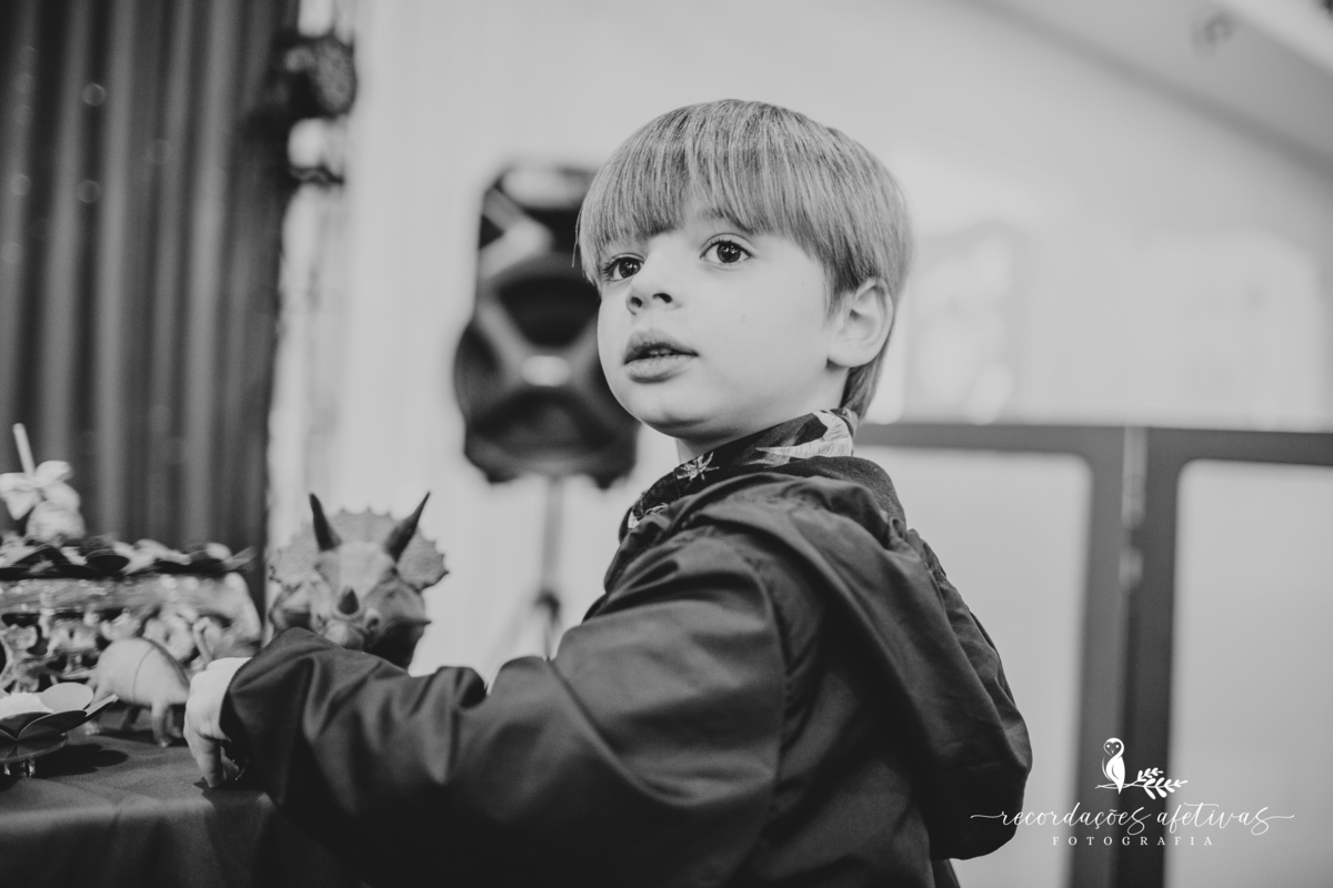 Aniversário de Menino com tema Dinossauros realizado no Buffet Festar em São Roque