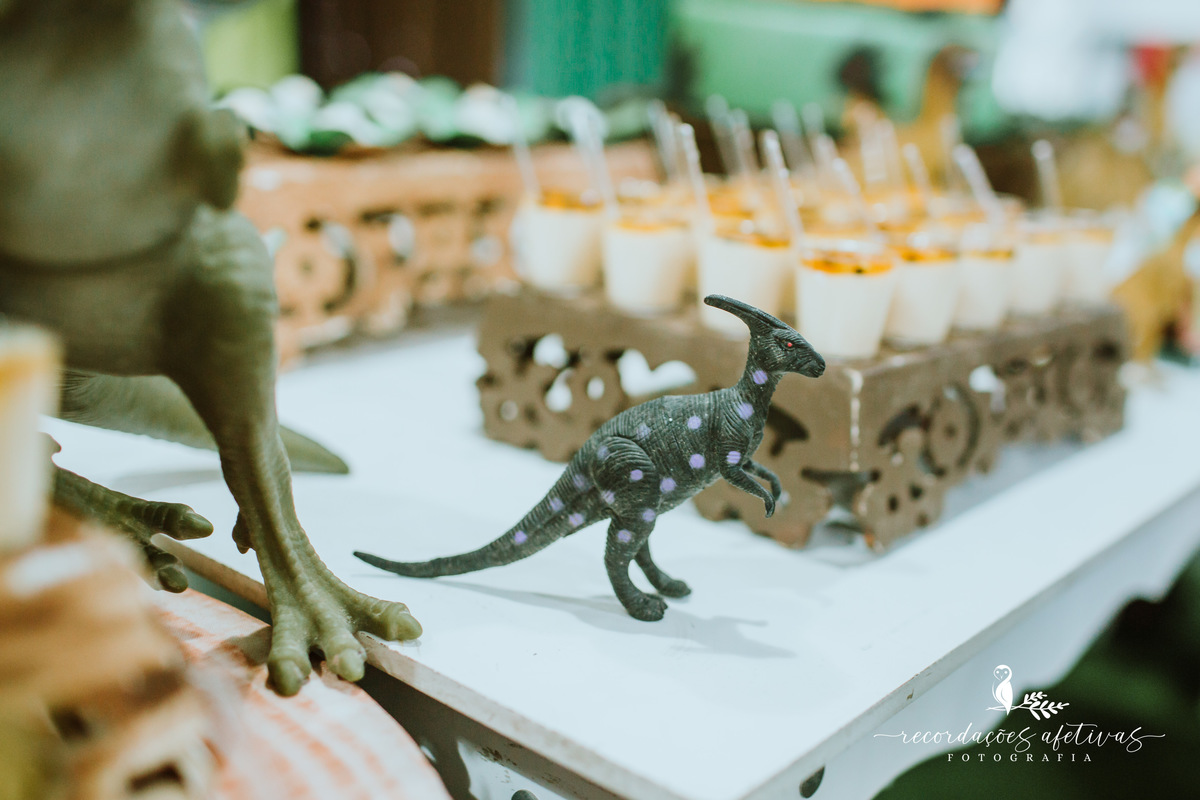 Aniversário de Menino com tema Dinossauros realizado no Buffet Festar em São Roque