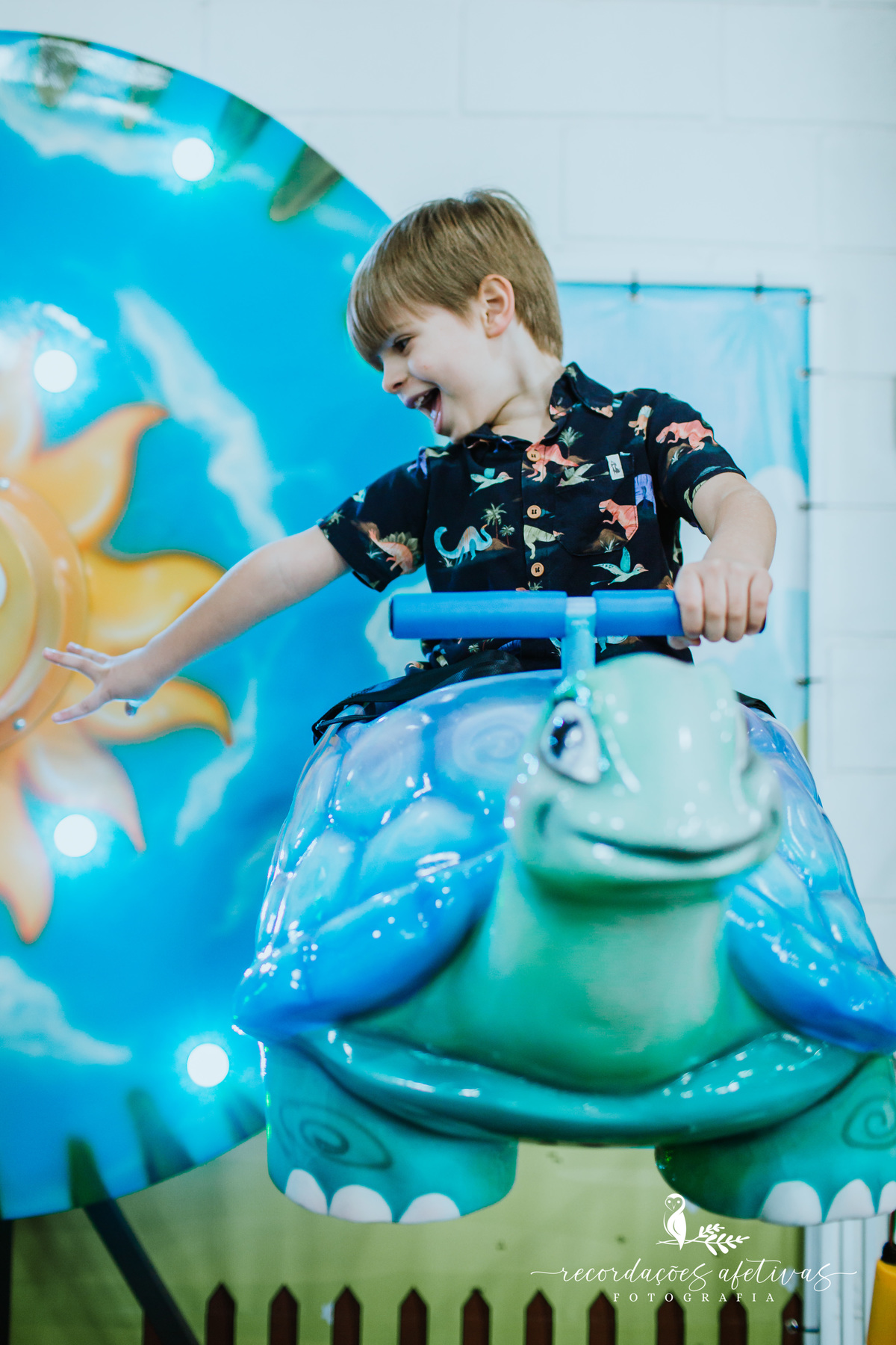 Aniversário de Menino com tema Dinossauros realizado no Buffet Festar em São Roque