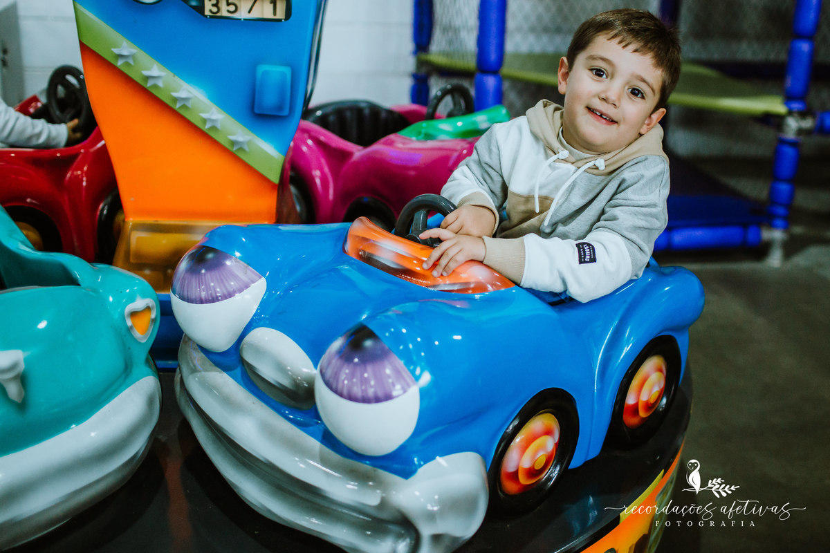 Aniversário de Menino com tema Dinossauros realizado no Buffet Festar em São Roque