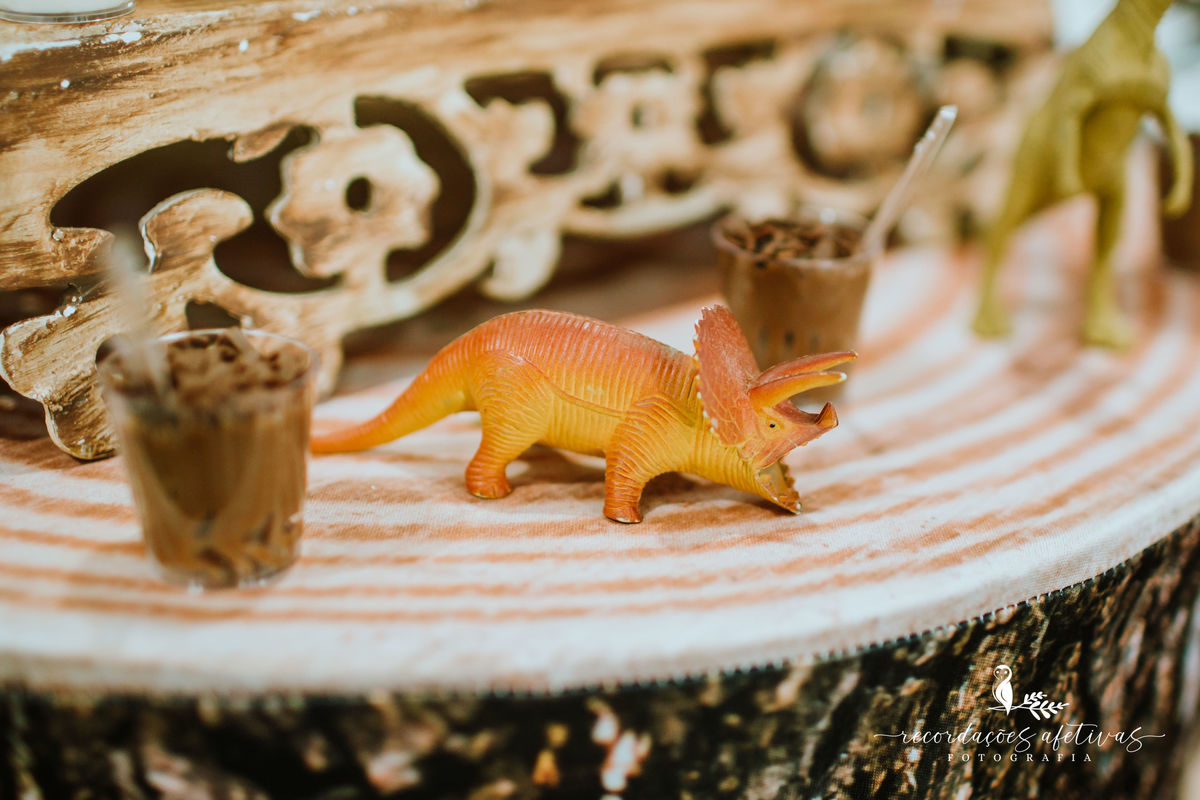 Aniversário de Menino com tema Dinossauros realizado no Buffet Festar em São Roque