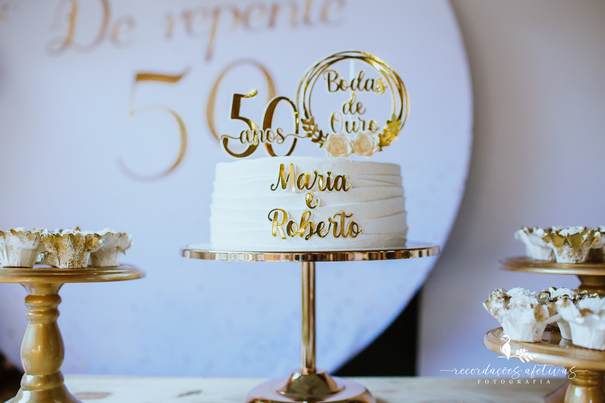 Bodas de Ouro realizada na cidade de São Roque - SP