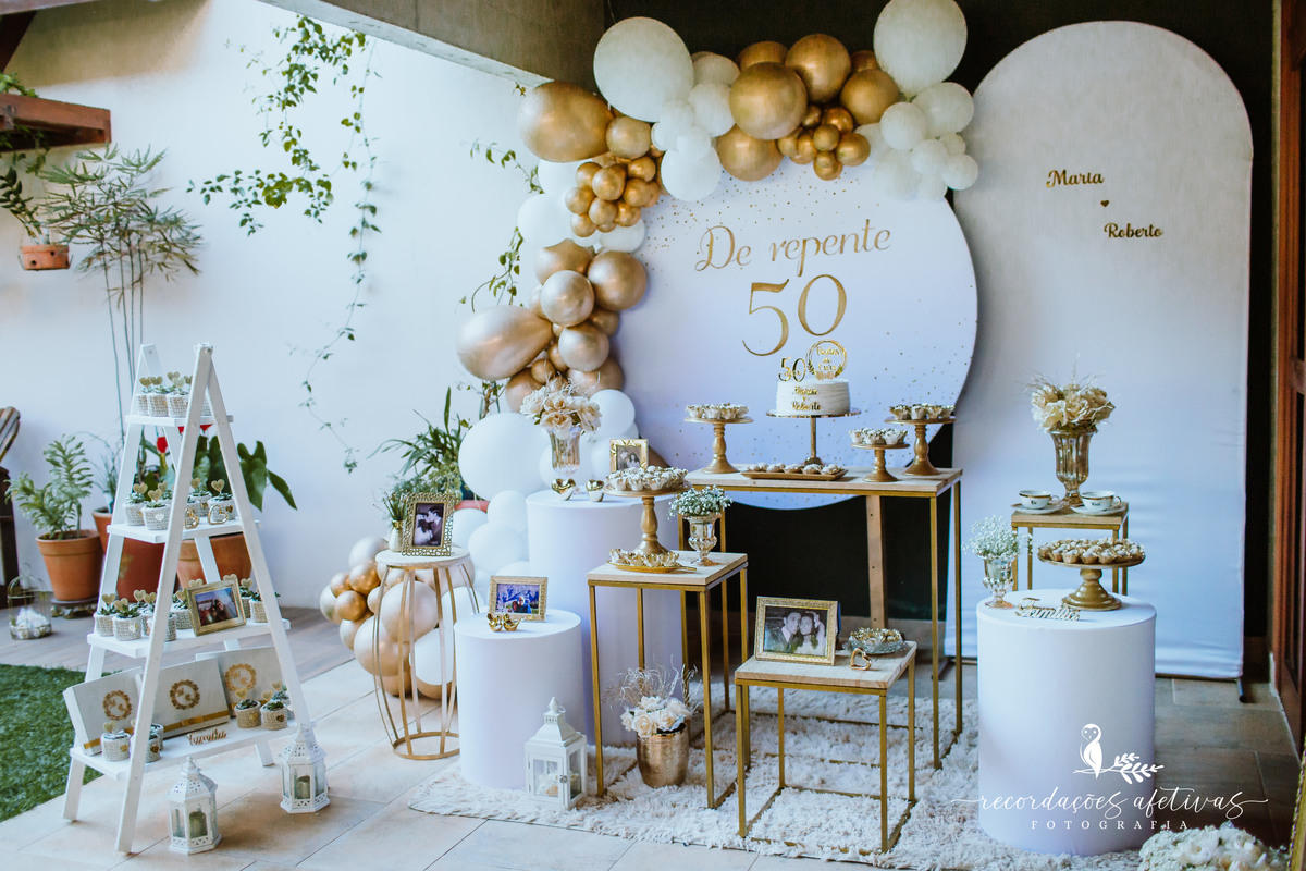 Bodas de Ouro realizada na cidade de São Roque - SP
