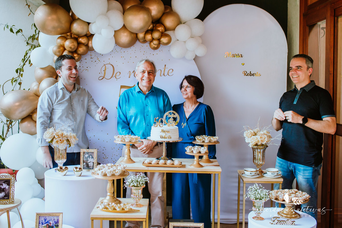 Bodas de Ouro realizada na cidade de São Roque - SP
