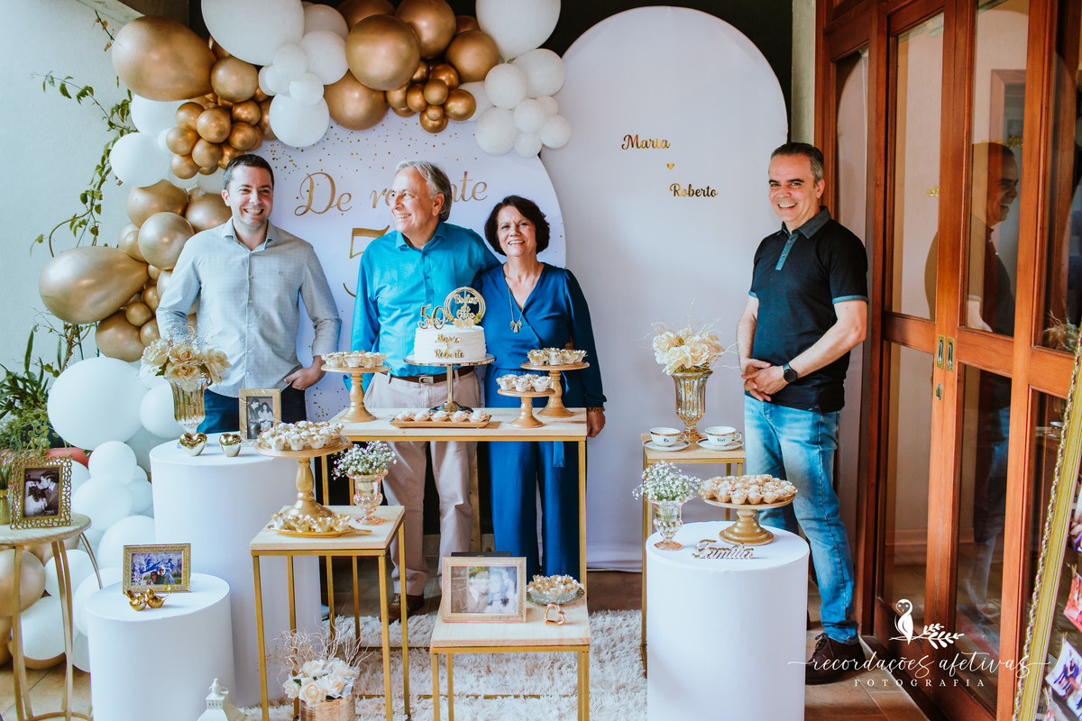 Bodas de Ouro realizada na cidade de São Roque - SP