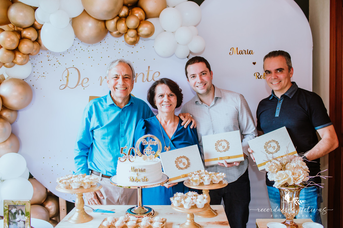 Bodas de Ouro realizada na cidade de São Roque - SP