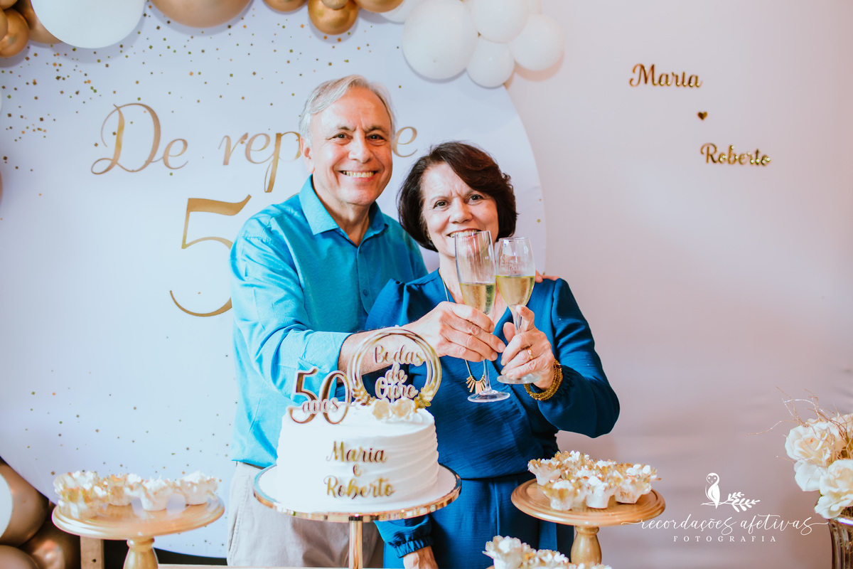 Bodas de Ouro realizada na cidade de São Roque - SP