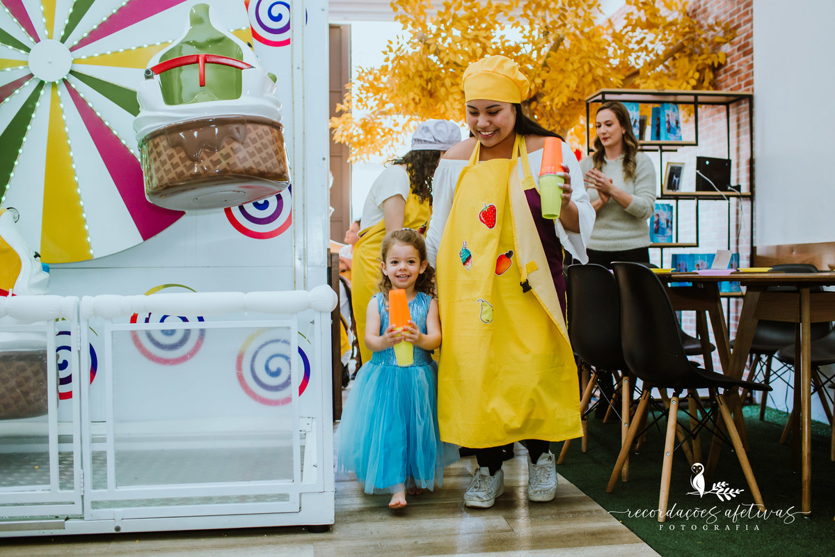 Aniversario Infantil com Tema Frozen realizado no Buffet Viva São Roque