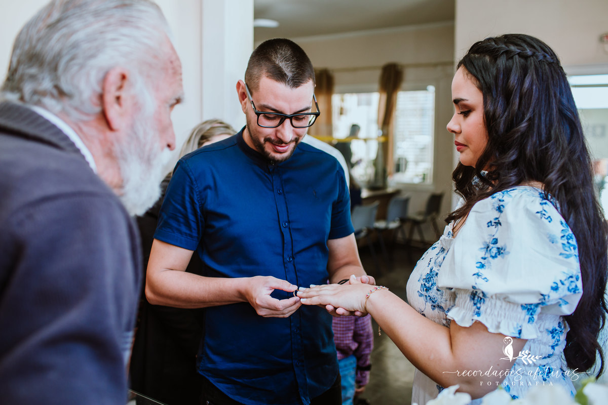 Casamento civil realizado em Ibiuna - SP