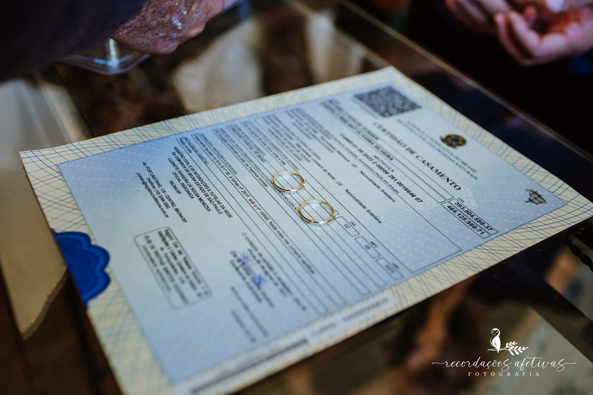 Casamento civil realizado em Ibiuna - SP