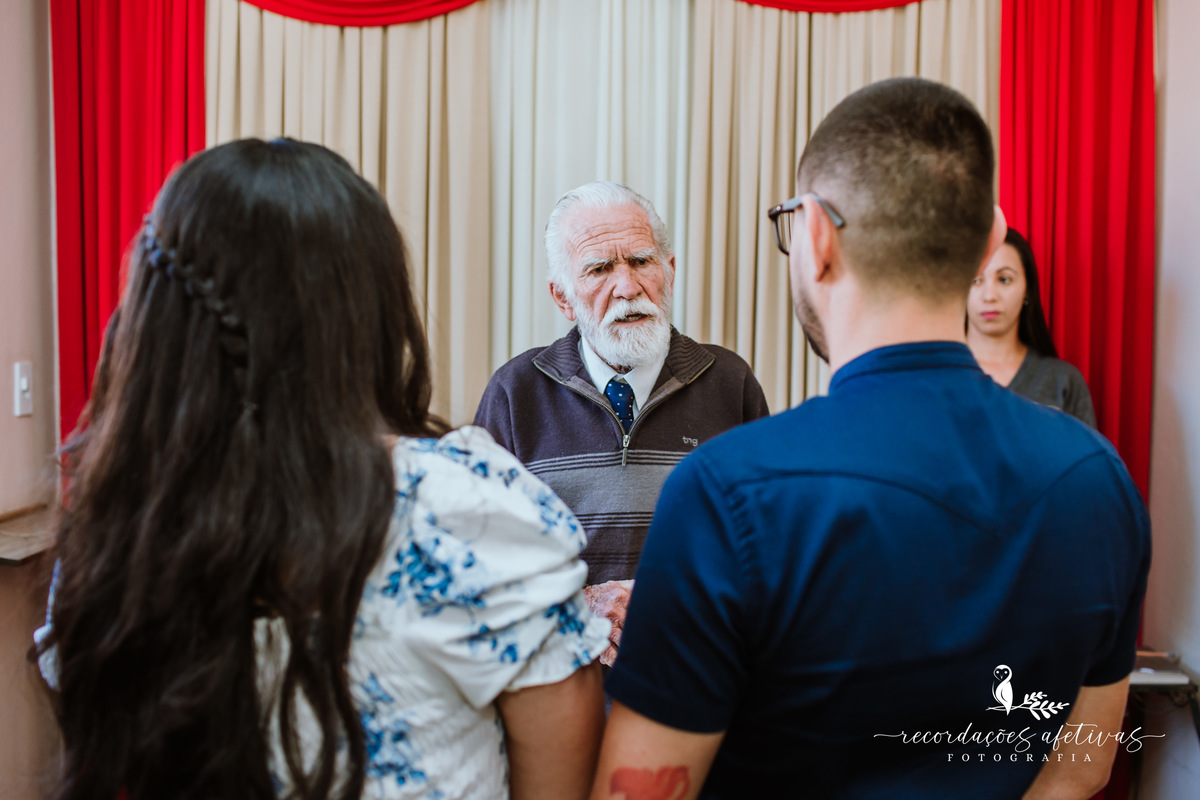 Casamento civil realizado em Ibiuna - SP