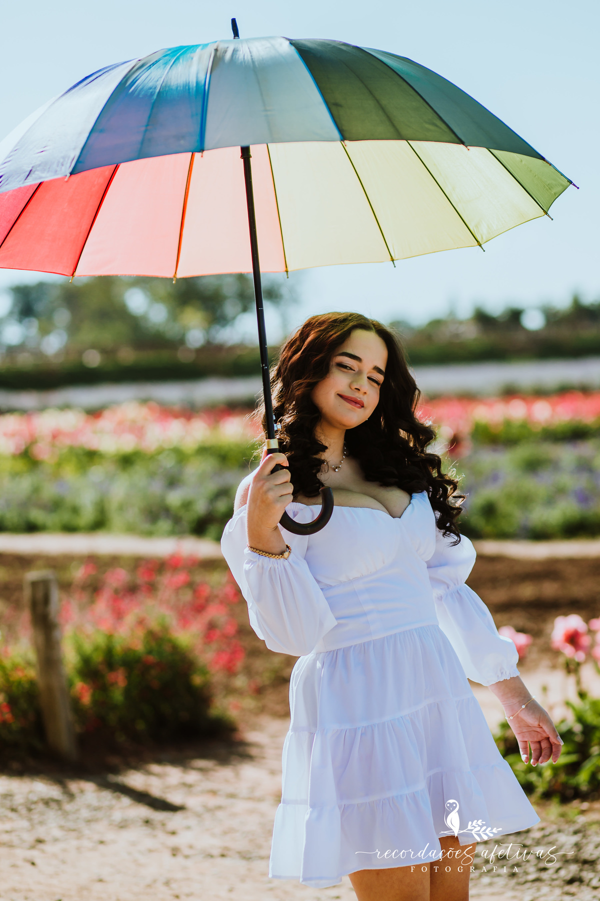 Ensaio 15 Anos realizado em Holambra, Cidade das Flores em SP
