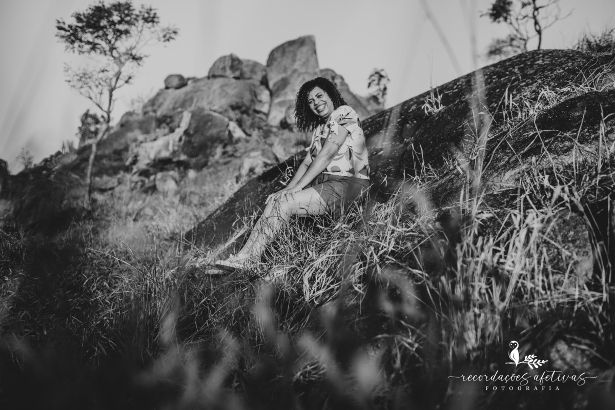 Ensaio Feminino realizado no Pico da Lua, em São Roque - SP