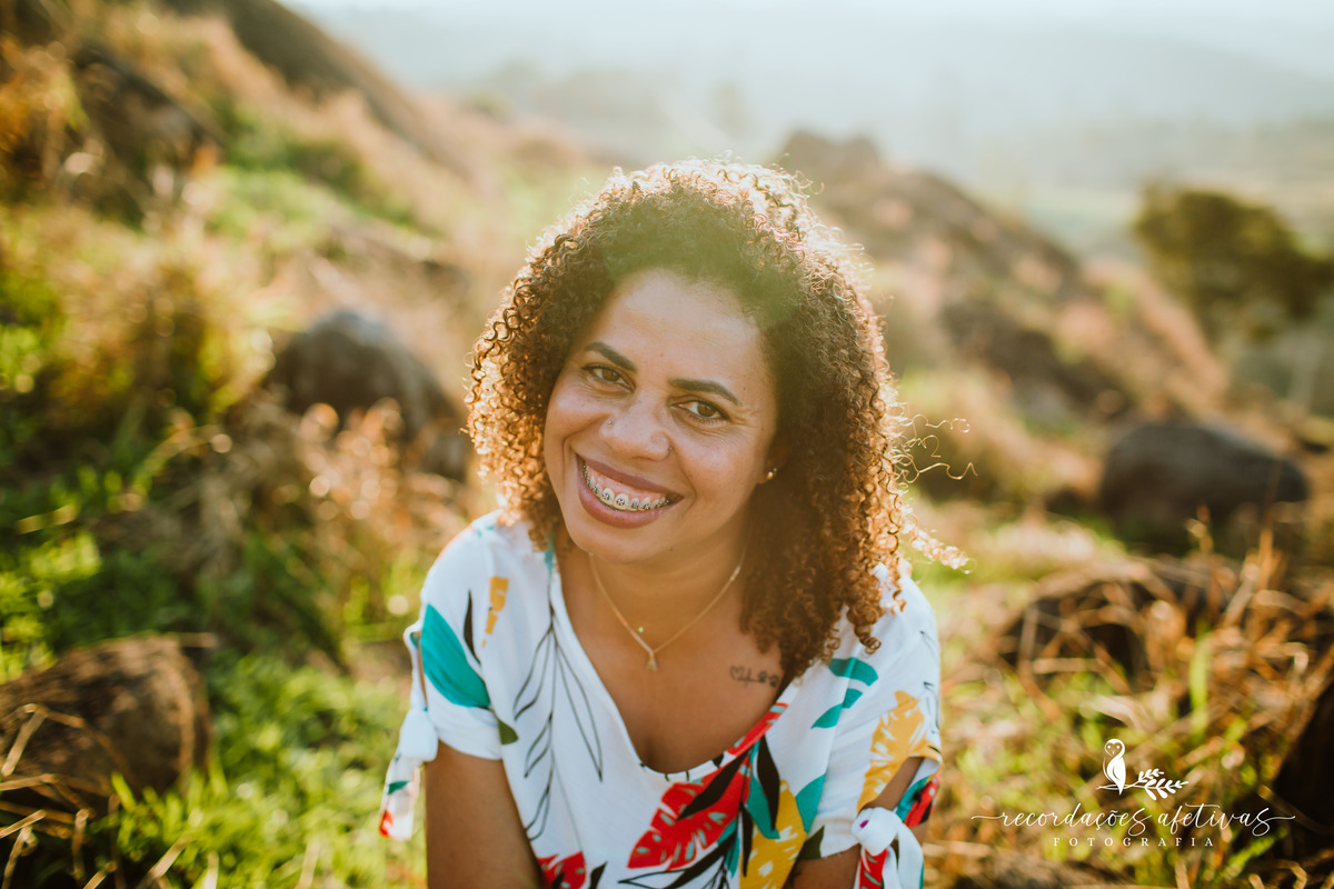 Ensaio Feminino realizado no Pico da Lua, em São Roque - SP