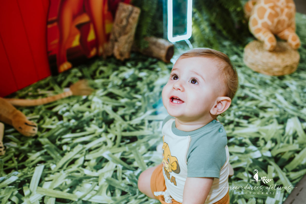 Aniversário Infantil com Tema O Rei Leão, realizado no Buffet No Meio do Mato em Itu - SP
